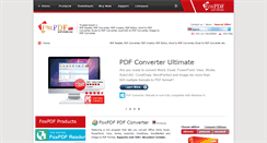 Desktop Screenshot of foxpdf.com